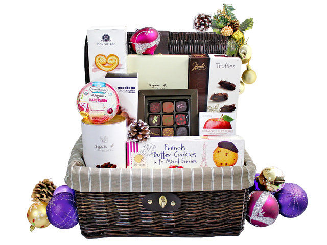 Christmas Gift Hamper - Christmas Fancy Permium Picnic Gift Hamper H24 - L97018 Photo