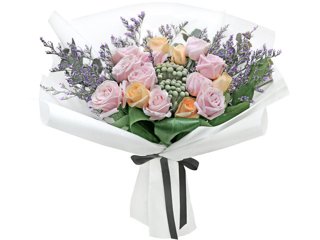 Florist Flower Bouquet - France Style Rose Florist Bouquet RD36 - L76604602 Photo