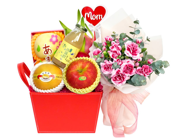 Florist Flower Bouquet - Mother's Day Gift & Small Bouquet Combo MF06 - MR0221A3 Photo