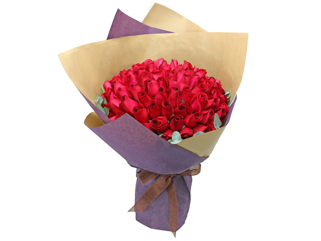 Florist Flower Bouquet - Red Rose Bouquet Florist RD40 - L76604321 Photo