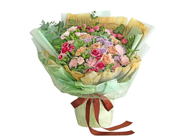 Florist Flower Bouquet - Van Gogh Art Concept Mother's Day Limited Edition Flower Bouquet VG03 - VGMD0419A3 Photo