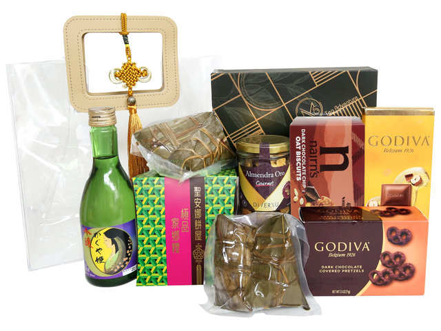 Wine n Food Hamper - Dragon Boat Festival Premium Food Gift Pack DB04 - DBFG0513A4 Photo