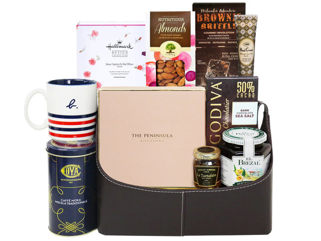 Wine n Food Hamper - Premium Delicate Room Fragrance Relax Food Hamper FH14 - HR0316A5 Photo