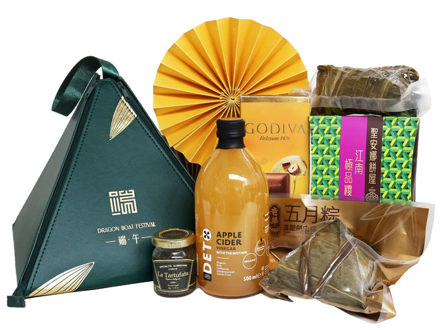 礼物篮Hamper_贺卡 - 端午节糭高级礼物袋 DB05 - DBFG0518A1 Photo