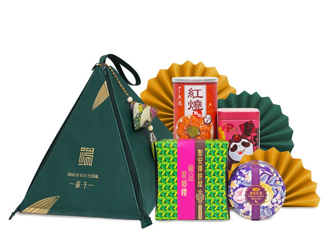 禮物籃Hamper_賀卡 - 端午節特色手提禮物籃 FH278 - DBFG0429A1 Photo